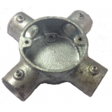 Conlok 20mm Galvanised Intersection Box